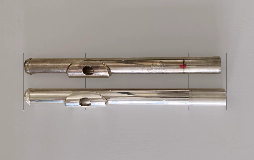 wimberley and lasewski scale headjoints aligned