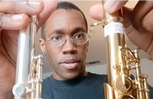 zayne harris, jr. and his flutes